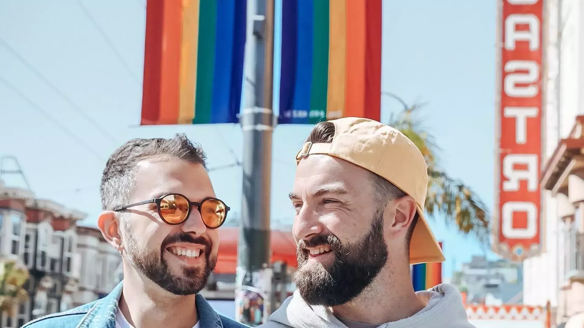 Men hanging out in the Castro